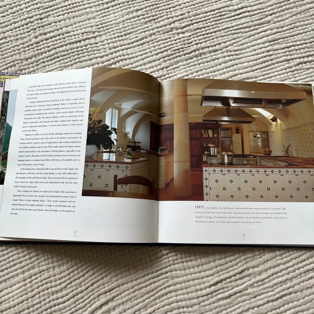 Vintage Italian Country Decor Book